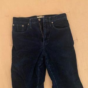 Madewell Corduroy Straight Leg Dadjean